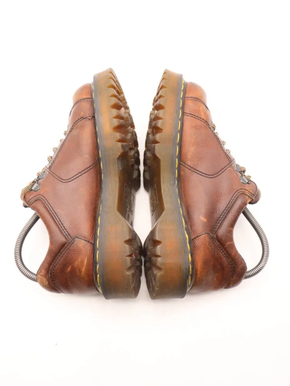Doc Dr. Martens 8312 Men's 7 Women's 8 Made England Brown Leather Chunky Lace Up